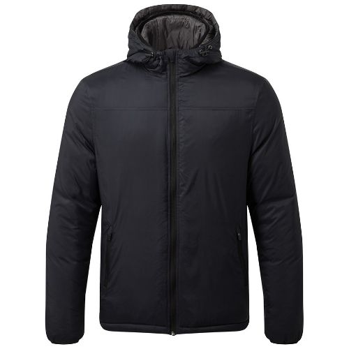 Asquith & Fox Men's Padded Wind Jacket Navy/Charcoal